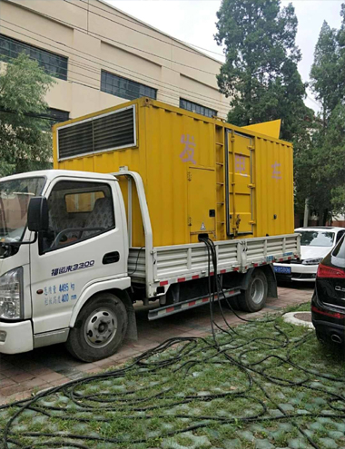 水磨沟发电车出租-柴油发电机组排烟系统设计要求及其考虑因素
